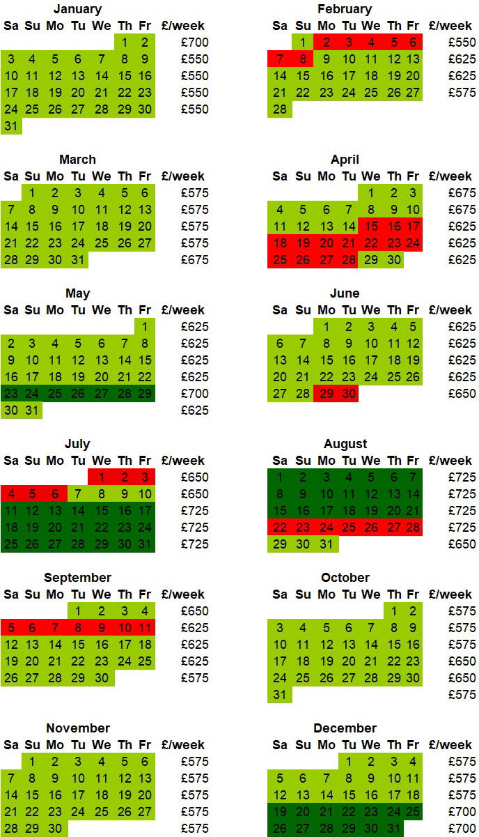 Seaview Price List 2026 - web